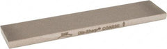 DMT - 4" Long x 0.88" Wide x 0.19" Thick, Diam ond Sharpening Stone - Rectangle, Coarse Grade - A1 Tooling