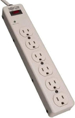 Tripp-Lite - 6 Outlets, 120 VAC15 Amps, 6' Cord, Power Outlet Strip - Floor, Keyhole Mount, 5-15 NEMA Configuration, 2-1/2" Strip - A1 Tooling