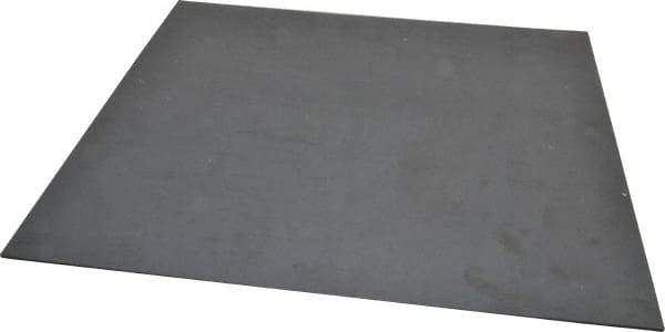 Made in USA - 12" Long, 12" Wide, Buna-N Rubber Foam Sheet - 35 to 45 Durometer, Black, -20 to 170°F, 800 psi Tensile Strength, Stock Length - A1 Tooling