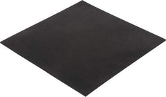 Made in USA - 12" Long, 12" Wide, Buna-N Rubber Foam Sheet - 35 to 45 Durometer, Black, -20 to 170°F, 800 psi Tensile Strength, Stock Length - A1 Tooling