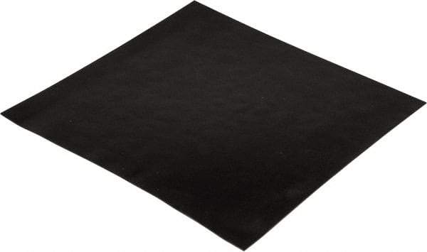 Made in USA - 12" Long, 12" Wide, Buna-N Rubber Foam Sheet - 50 to 60 Durometer, Black, -20 to 170°F, 900 psi Tensile Strength, Stock Length - A1 Tooling