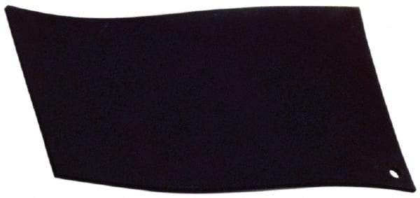 Made in USA - 12" Long, 12" Wide, 3/8" Thick, Buna-N Rubber Foam Sheet - 45 to 55 Durometer, Black, -20 to 180°F, 2,500 psi Tensile Strength, Adhesive Backing, Stock Length - A1 Tooling