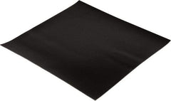 Made in USA - 12" Long, 12" Wide, Polyester-Reinforced Neoprene Rubber Foam Sheet - 65 to 75 Durometer, Black, -20 to 180°F, 1,000 psi Tensile Strength, Stock Length - A1 Tooling