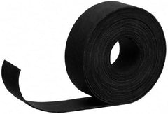 Made in USA - 1/4" Thick x 36" Wide Black Neoprene Rubber Roll - Cut to Length, Plain Back, 40 Shore A Durometer, 1,000 psi Tensile Strength, -20°F to 170°F - A1 Tooling