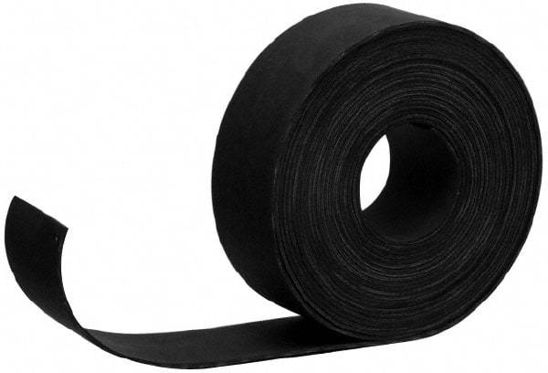 Made in USA - 1/8" Thick x 36" Wide Black Neoprene Rubber Roll - Cut to Length, Plain Back, 50 Shore A Durometer, 2,500 psi Tensile Strength, -40°F to 225°F - A1 Tooling