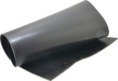 Made in USA - 24" Long, 12" Wide, Polyester-Reinforced Neoprene Rubber Foam Sheet - 50 to 60 Durometer, Black, -20 to 180°F, 1,000 psi Tensile Strength, Stock Length - A1 Tooling