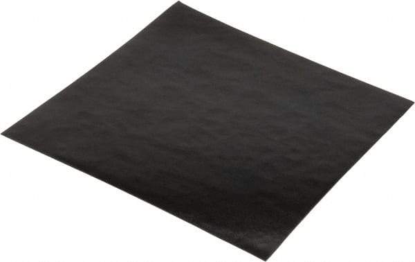 Made in USA - 12" Long, 12" Wide, Neoprene Spring Blend Rubber Foam Sheet - 65 to 75 Durometer, Black, -20 to 170°F, 1,000 psi Tensile Strength, Stock Length - A1 Tooling