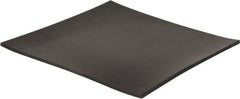 Made in USA - 12" Long, 12" Wide, Neoprene Spring Blend Rubber Foam Sheet - 65 to 75 Durometer, Black, -20 to 170°F, 1,000 psi Tensile Strength, Stock Length - A1 Tooling