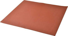 Made in USA - 12" Long, 12" Wide, Silicone Rubber Foam Sheet - 50 to 60 Durometer, Red, -60 to 500°F, 650 psi Tensile Strength, Stock Length - A1 Tooling