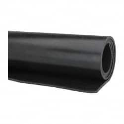 Made in USA - 36" Wide, SBR Rubber Foam Sheet - 70 to 80 Durometer, Black, -20 to 170°F, 800 psi Tensile Strength, Cut-to-Length - A1 Tooling