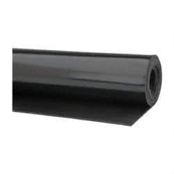 Made in USA - 36" Wide, Vinyl Rubber Foam Sheet - 60 to 70 Durometer, Black, 20 to 160°F, 1,000 psi Tensile Strength, Cut-to-Length - A1 Tooling