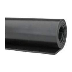 Made in USA - 36" Wide, Vinyl Rubber Foam Sheet - 60 to 70 Durometer, Black, 20 to 160°F, 1,000 psi Tensile Strength, Cut-to-Length - A1 Tooling