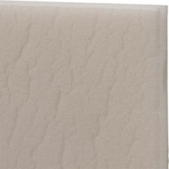 Made in USA - 54" Wide, Polyethylene Foam Rubber Foam Sheet - White, -110 to 180°F, Adhesive Backing, Cut-to-Length - A1 Tooling