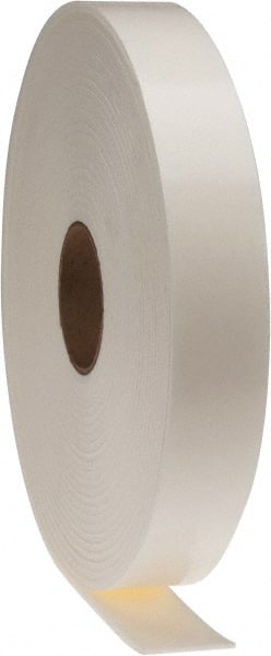 Made in USA - 50' x 2" x 3/16" White Polyethylene Foam Roll - A1 Tooling