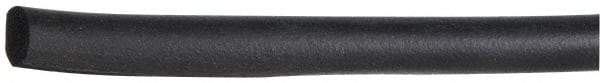 Made in USA - 100' Long, EPDM Foam Cord - 3/8" Diam, Black - A1 Tooling