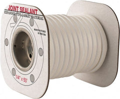 Made in USA - 50' Long x 1/4" Wide Economy PTFE Joint Sealant - A1 Tooling