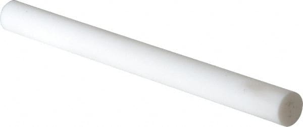 Value Collection - 1/4 Inch Diameter x 3 Inch Long Ceramic Rod - Diameter Value Is Nominal - A1 Tooling