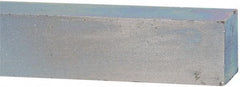 Made in USA - 12" Long x 1" High x 1" Wide, Zinc-Plated Oversized Key Stock - C1018 Steel - A1 Tooling