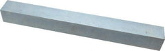 Made in USA - 12" Long x 1-1/4" High x 1-1/4" Wide, Zinc-Plated Oversized Key Stock - C1018 Steel - A1 Tooling