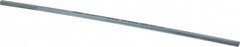 Made in USA - 12" Long, Zinc-Plated Step Key Stock for Gears - C1018 Steel - A1 Tooling