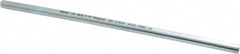 Made in USA - 12" Long, Zinc-Plated Step Key Stock for Gears - C1018 Steel - A1 Tooling