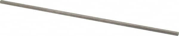 Made in USA - 12" Long x 3/16" High x 3/16" Wide, Undersized Key Stock - 18-8 Stainless Steel - A1 Tooling