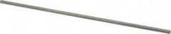 Made in USA - 12" Long x 3/16" High x 3/16" Wide, Undersized Key Stock - 18-8 Stainless Steel - A1 Tooling