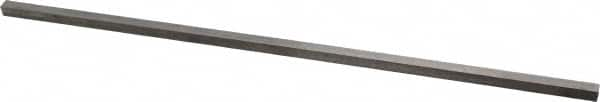 Made in USA - 12" Long x 1/4" High x 1/4" Wide, Undersized Key Stock - 18-8 Stainless Steel - A1 Tooling