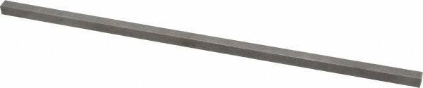 Made in USA - 12" Long x 5/16" High x 5/16" Wide, Undersized Key Stock - 18-8 Stainless Steel - A1 Tooling