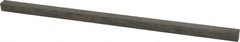 Made in USA - 12" Long x 7/16" High x 7/16" Wide, Undersized Key Stock - 18-8 Stainless Steel - A1 Tooling