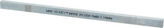 Value Collection - 12" Long, Zinc-Plated Oversized Key Stock - C1045 Steel - A1 Tooling