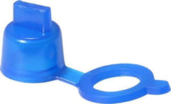 Caplugs - Grease Fitting Cap - Blue, 100 Pieces - A1 Tooling