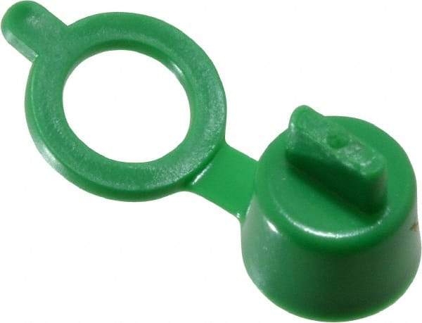 Caplugs - Grease Fitting Cap - Green, 100 Pieces - A1 Tooling