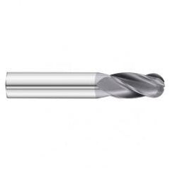 27/64 x 1 x 2-3/4 4 Flute Ball Nose  End Mill- Series 3200SD - A1 Tooling