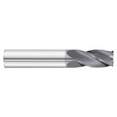 25/64 Dia. x 2-3/4 Overall Length 4-Flute Square End Solid Carbide SE End Mill-Round Shank-Center Cut-TiAlN - A1 Tooling