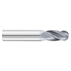 31/64 x 1 x 3 4 Flute Ball Nose  End Mill- Series 3200SD - A1 Tooling