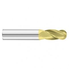 15/32 x 1 x 3 4 Flute Ball Nose  End Mill- Series 3200SD - A1 Tooling