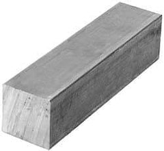 Value Collection - 2-3/4 Inch Square x 12 Inch Long, Aluminum Square Bar - +/- 0.25 Inch Tolerance, Alloy 6061 - A1 Tooling