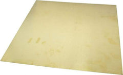 Value Collection - 0.04 Inch Thick x 12 Inch Wide x 12 Inch Long, Brass Sheet - Alloy 260 - A1 Tooling