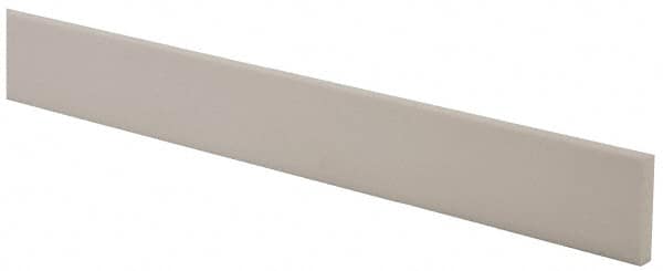 USA Sealing - 4' x 1-1/2" x 1/4" White PTFE (Virgin) Rectangular Bar - A1 Tooling