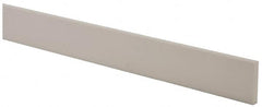 USA Sealing - 4' x 1-1/2" x 1/4" White PTFE (Virgin) Rectangular Bar - A1 Tooling