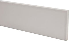 USA Sealing - 2' x 4" x 1/2" White PTFE (Virgin) Rectangular Bar - A1 Tooling