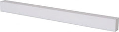 USA Sealing - 4' x 2" x 3/8" White PTFE (Virgin) Rectangular Bar - A1 Tooling