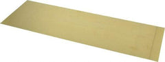 Made in USA - 10 Piece, 18 Inch Long x 6 Inch Wide x 0.004 Inch Thick, Shim Sheet Stock - Brass - A1 Tooling