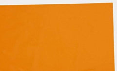 Made in USA - 1 Piece, 10" Wide x 20" Long Plastic Shim Stock Sheet - Amber (Color), ±10% Tolerance - A1 Tooling