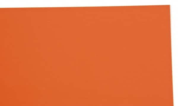 Made in USA - 1 Piece, 25" Wide x 50" Long Plastic Shim Stock Sheet - Coral (Color), ±10% Tolerance - A1 Tooling