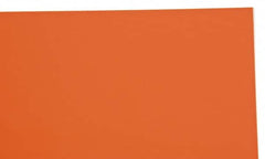 Made in USA - 1 Piece, 10" Wide x 20" Long Plastic Shim Stock Sheet - Coral (Color), ±10% Tolerance - A1 Tooling