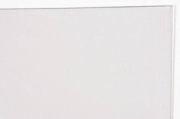 Made in USA - 1 Piece, 10" Wide x 20" Long Plastic Shim Stock Sheet - Clear (Color), ±10% Tolerance - A1 Tooling