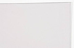 Made in USA - 1 Piece, 21" Wide x 51" Long Plastic Shim Stock Sheet - Clear (Color), ±10% Tolerance - A1 Tooling