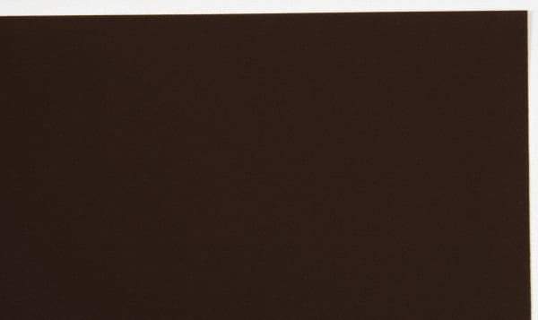 Made in USA - 1 Piece, 20" Wide x 20" Long Plastic Shim Stock Sheet - Brown, ±10% Tolerance - A1 Tooling